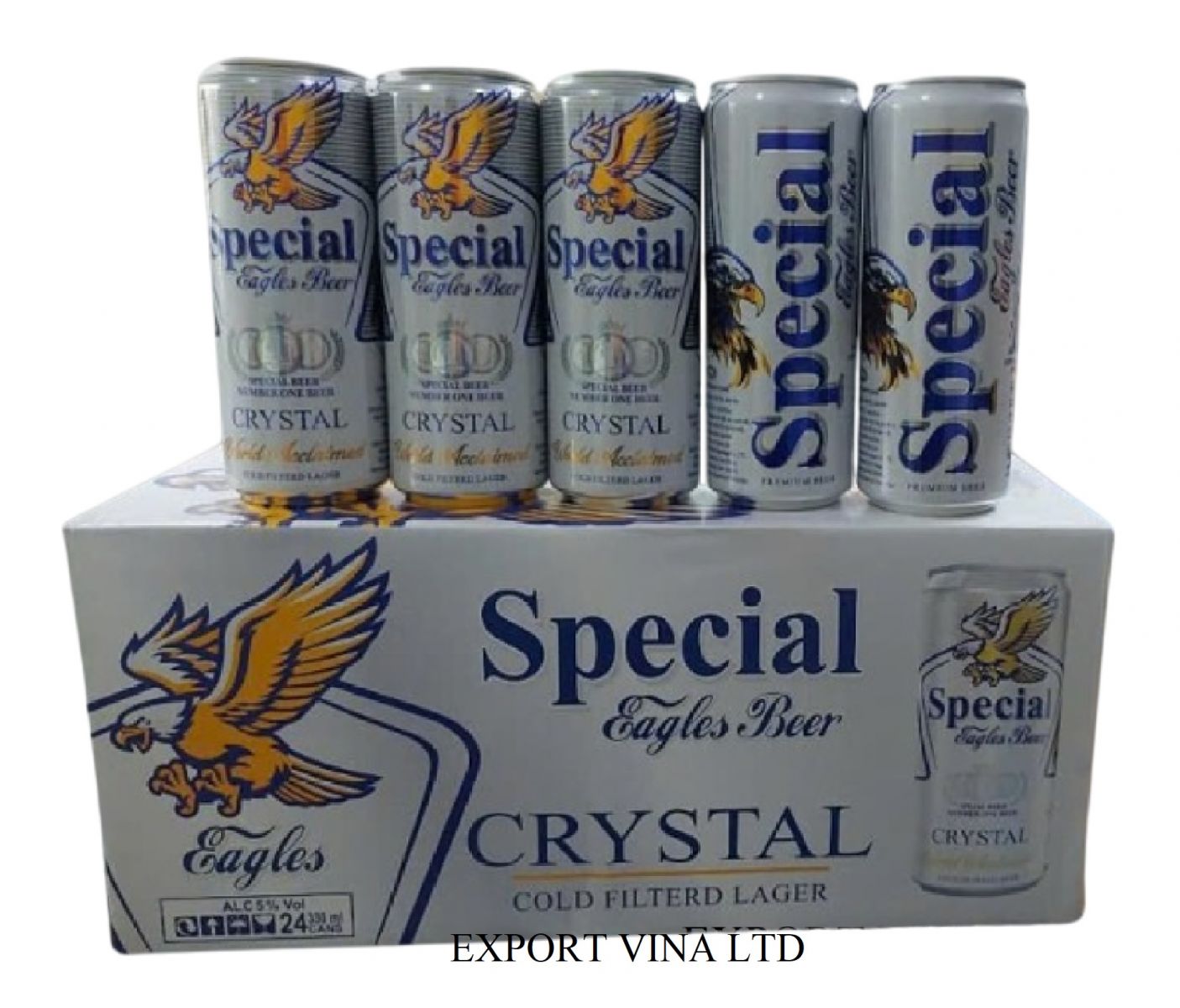 BEER SPECIAL CRYSTAL 330ML X 24 CANS