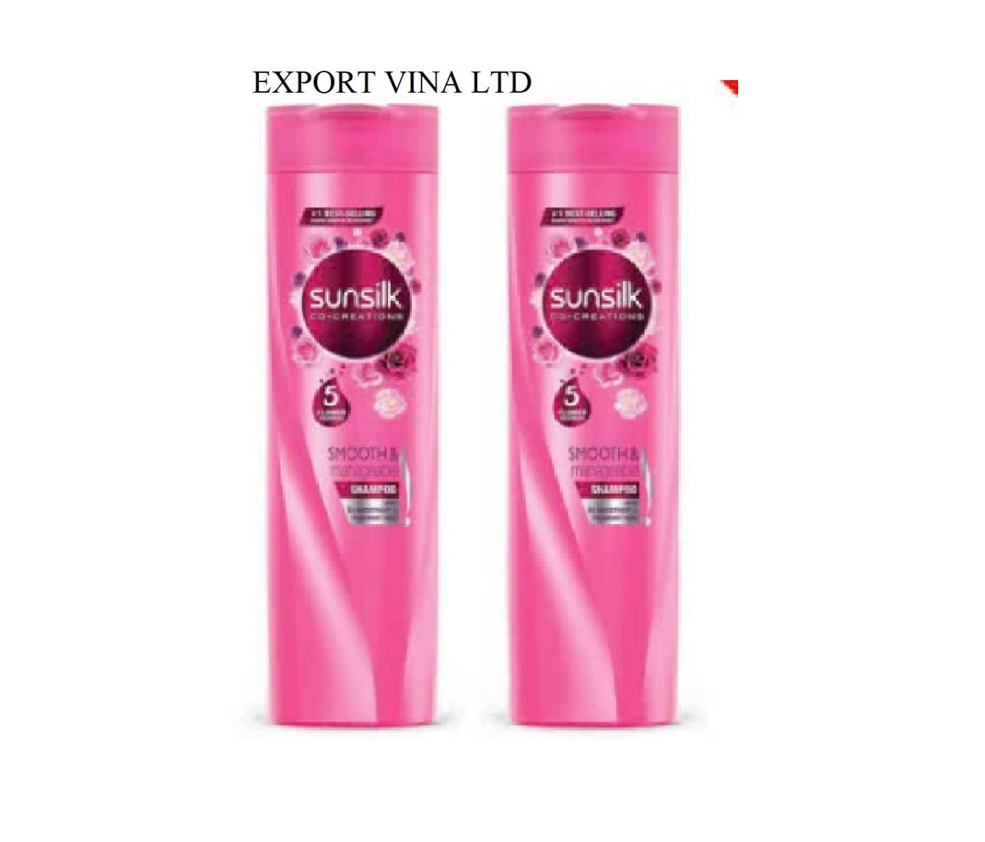 SUNSILK SHAMPOO SMOOTH PINK 180ML