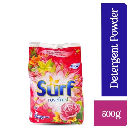 Surf Rose Fresh Detergent Powder 500g x 36 pack