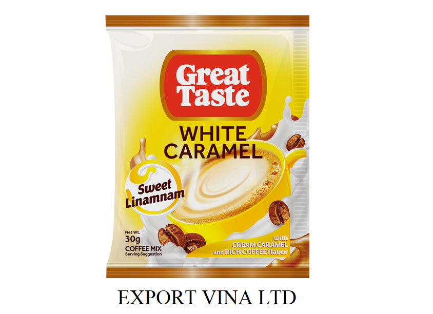Great Taste White Caramel Mix Coffee 30g 