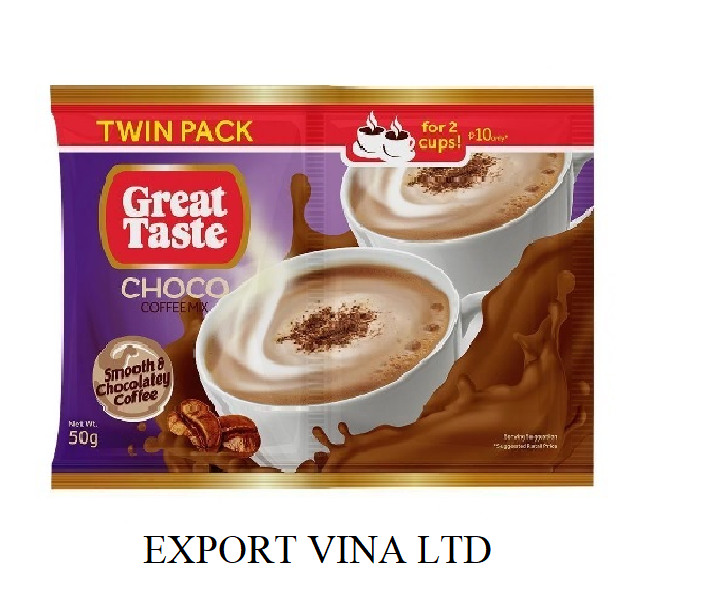 Great Taste Chocolate Mix 50g Instant Coffee 