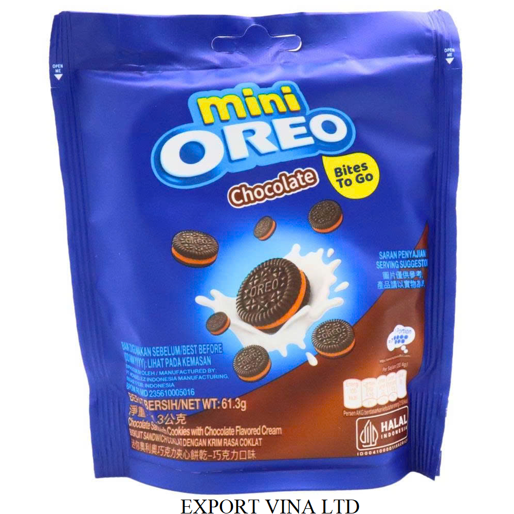 Oreo Mini Chocolate Cookies Flavor 61.3g