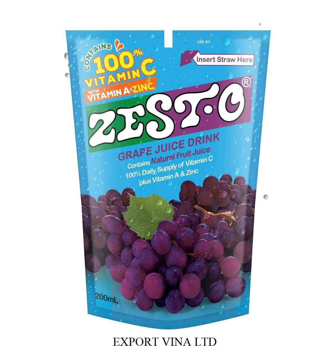 Zest.O Grape Fruit Juice 200ml