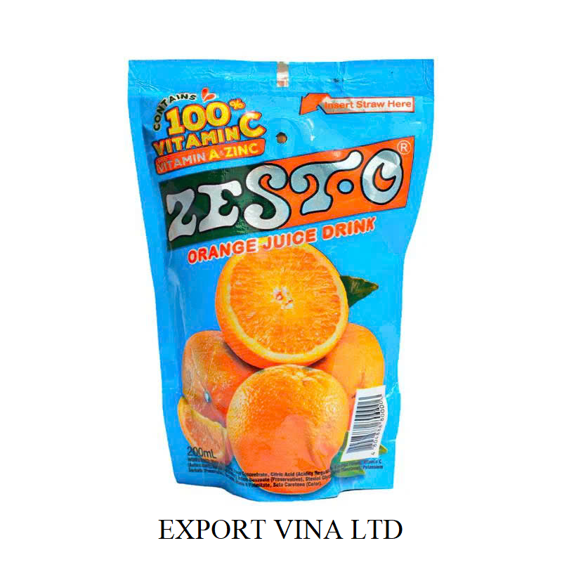 Zest.O Orange Fruit Juice 200ml 