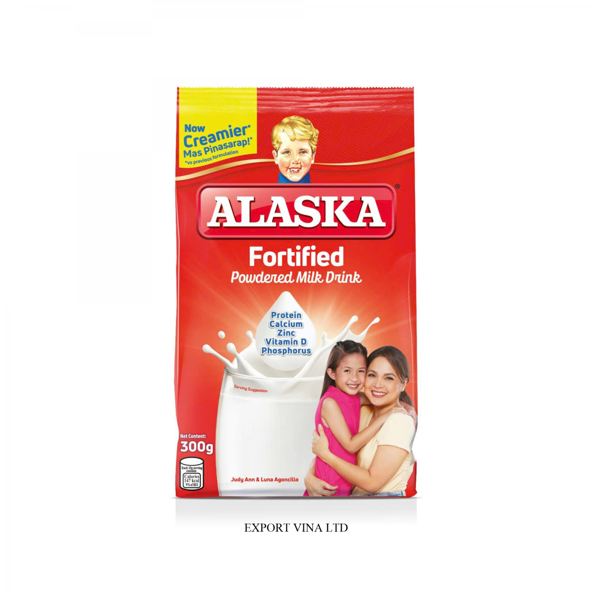 Alaska Fortified Powdered Milk Drink 1.4kg and 300g
