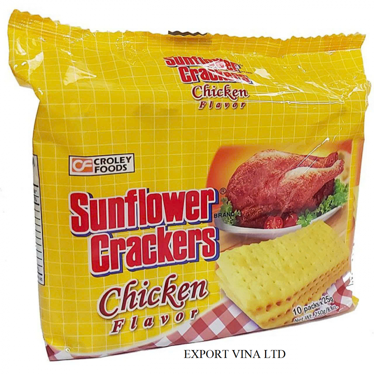 Sunflowers Crackers 250g Chicken Biscuits