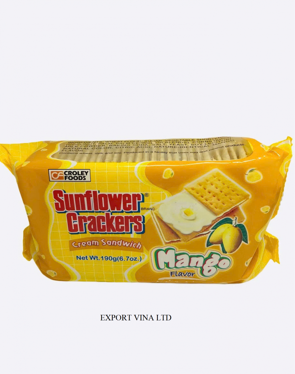 Sunflowers Crackers 190g Mango 