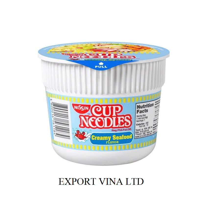 Nissin Instant Cup Noodles Creamy Seafood Flavor 48g