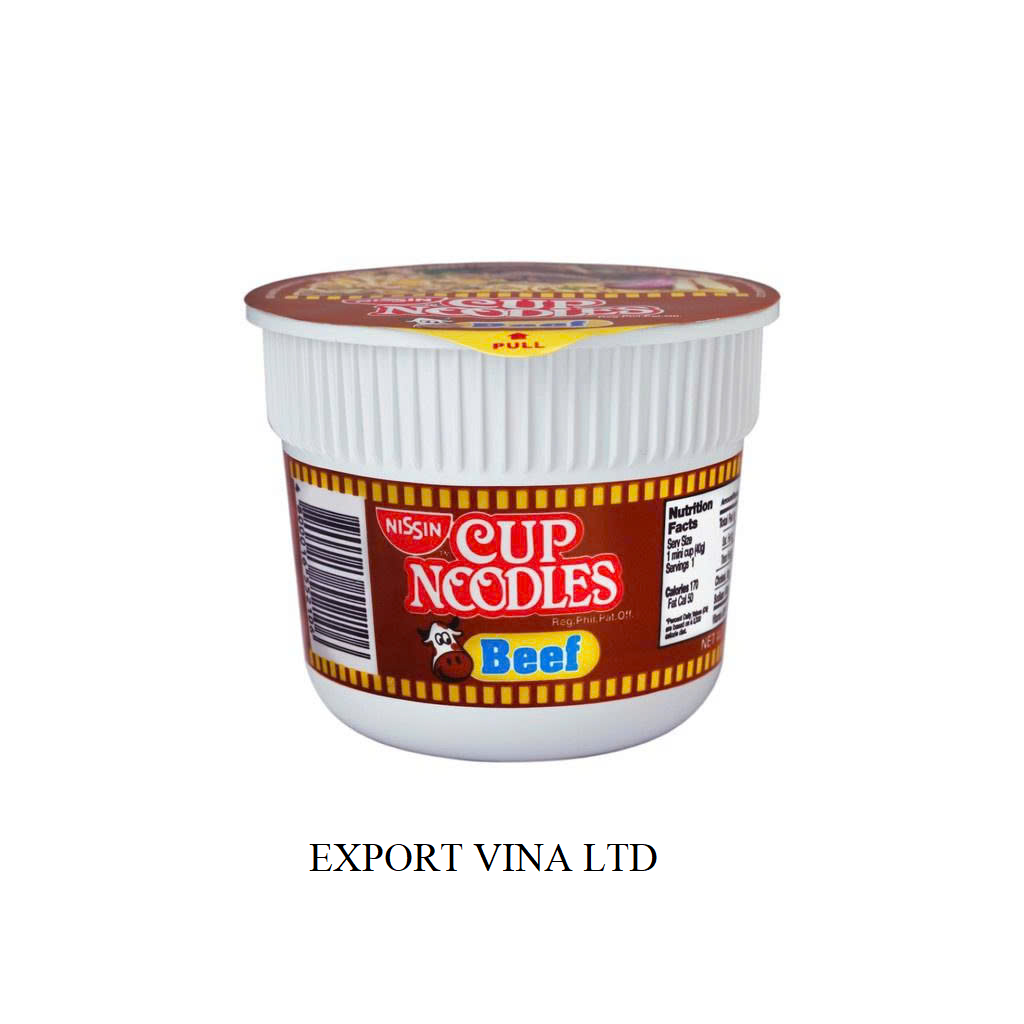 Nissin Beef Flavor Instant for Cup Noodles 48g