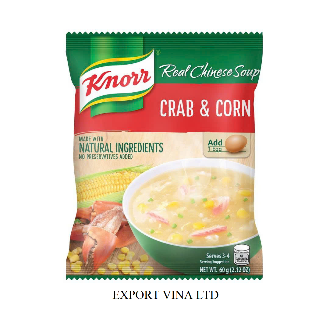 Knorr Crab and Corn Instant Soup 60g