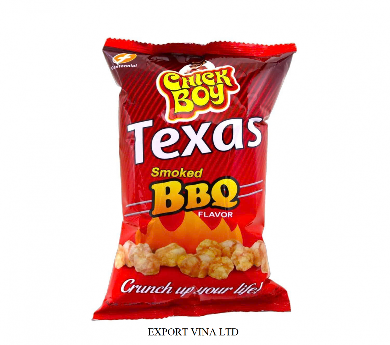 Chick Boy Snack Texas Smoked BBQ Flavor 100g