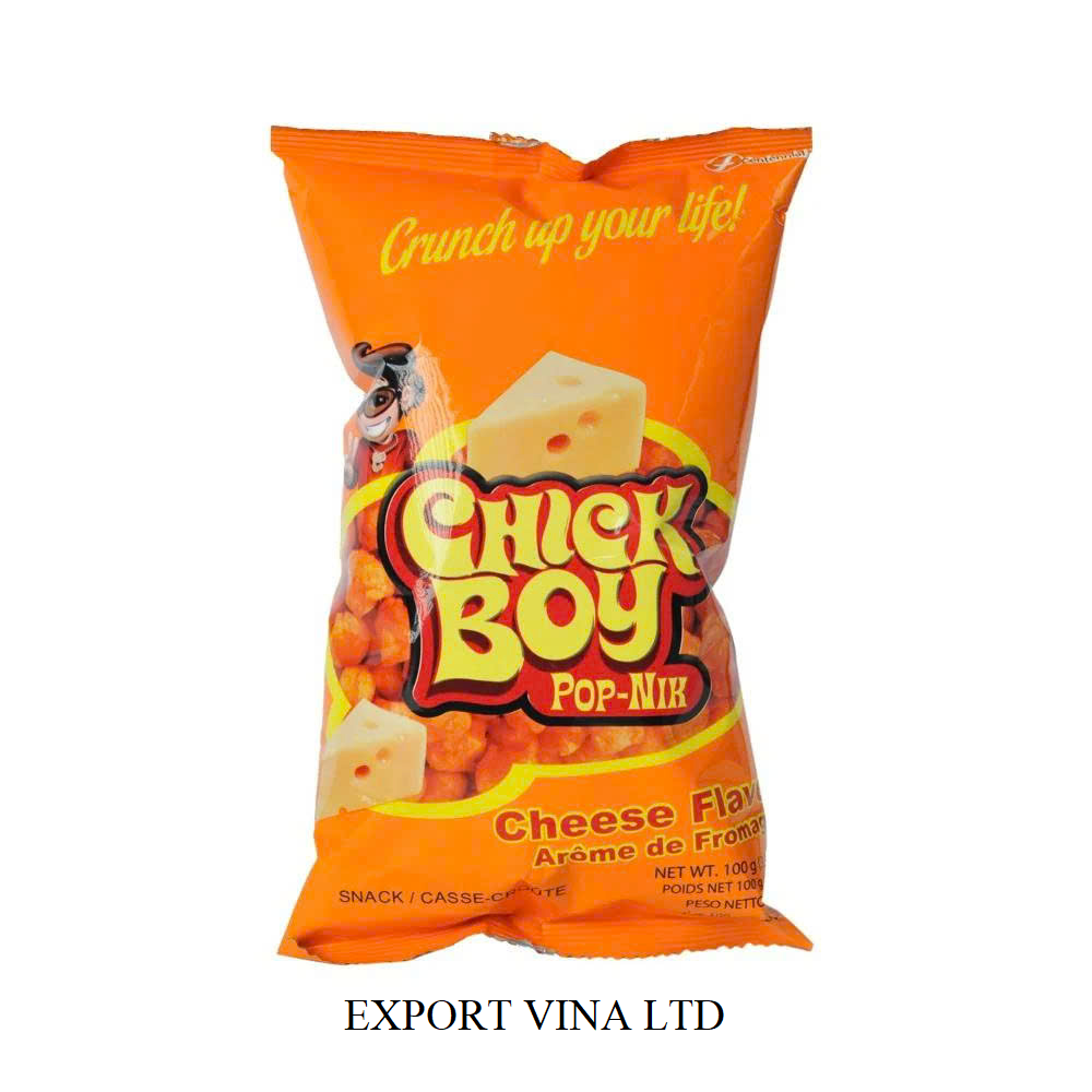 Chick Boy Snack Pop-Nik Cheese Flavor 100g