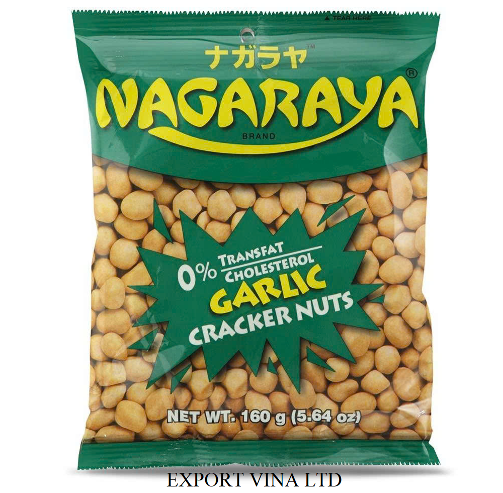 Nagaraya Cracker Garlic Nuts 160g