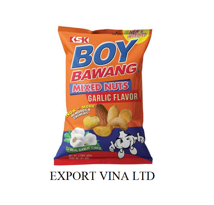  Boy Bawang Snack Mixed Nuts Garlic 100g