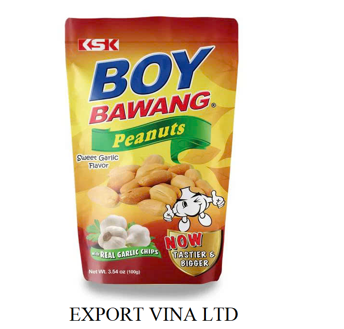 Boy Bawang Snack Peanuts Garlic Flavor 100g