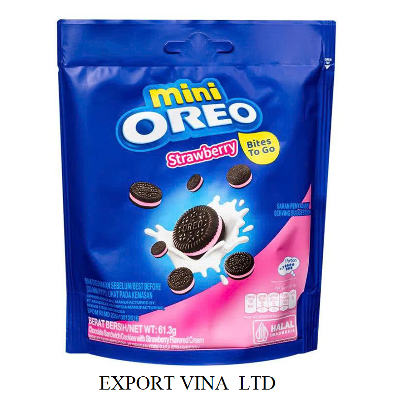 Oreo Mini Strawberry Cookies Flavor 61.3g