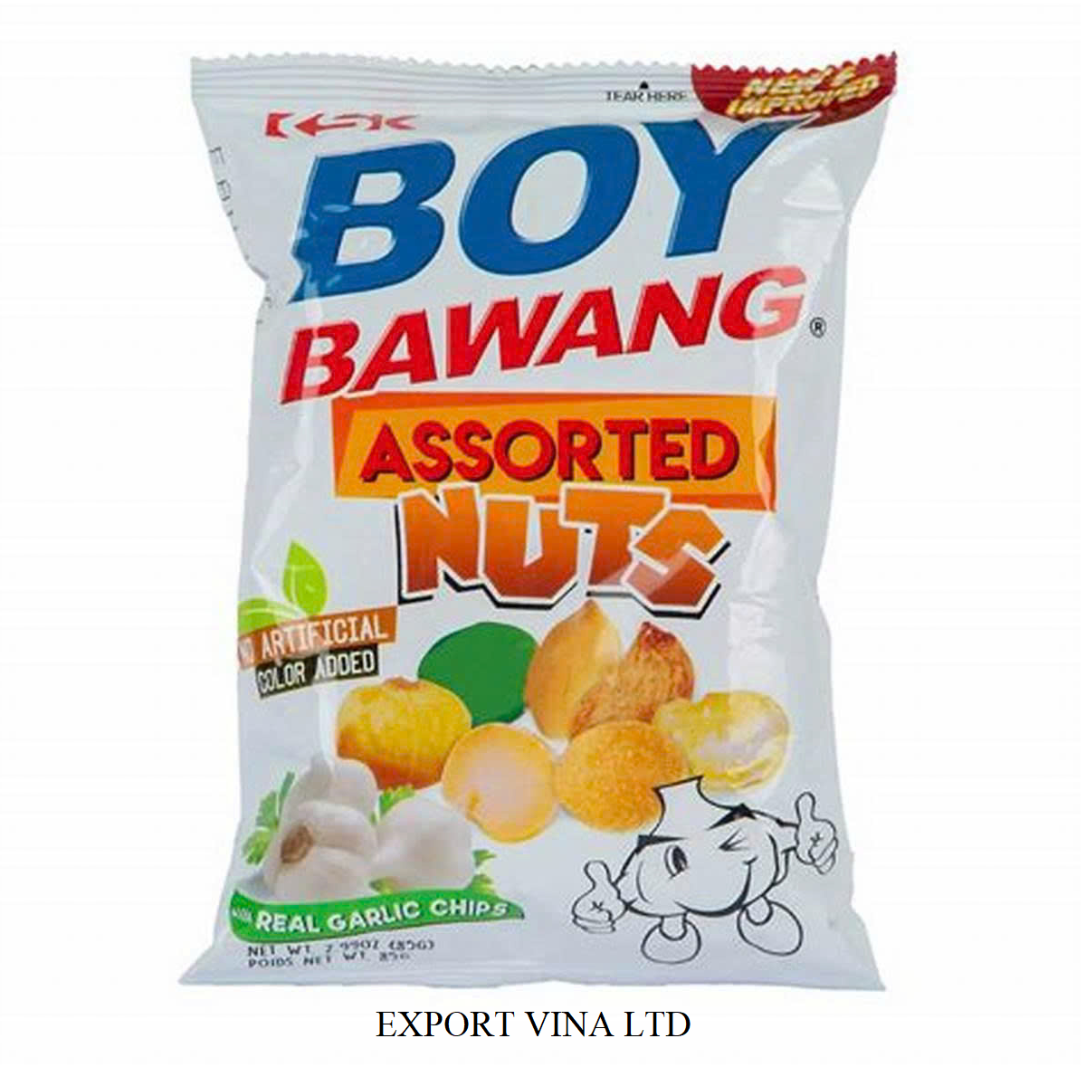 Boy Bawang Nuts with Garlic Flavor 100g 