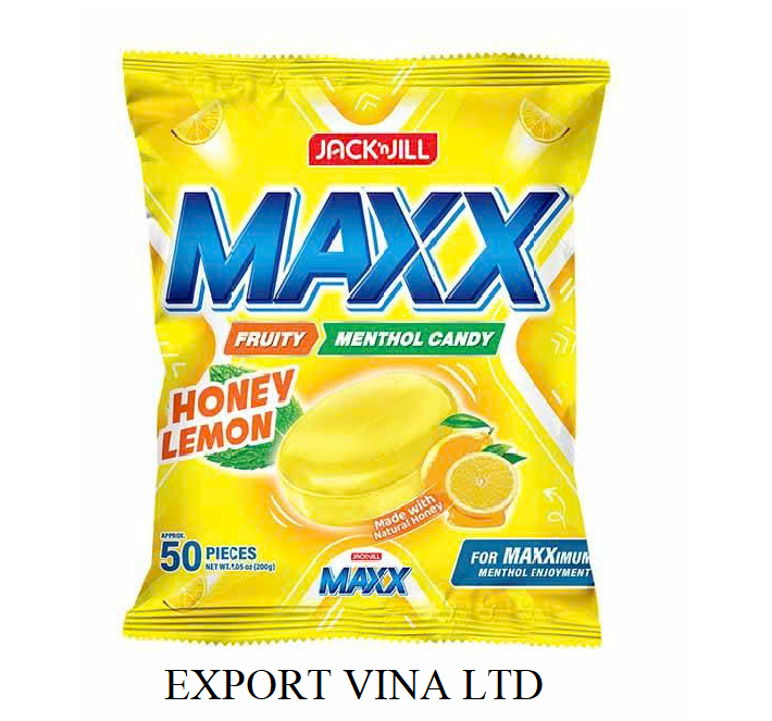Maxxs Fruity Candy Honey Lemon Flavored 200g
