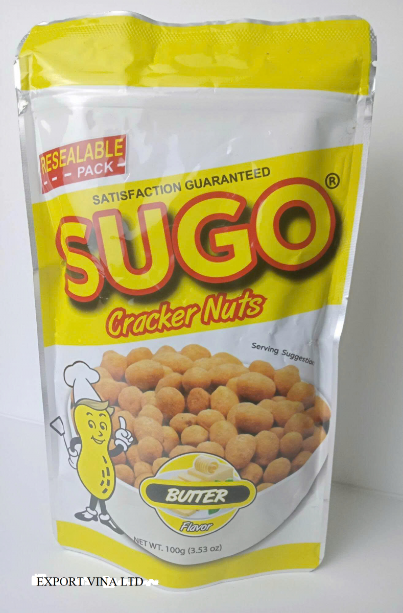Sugo Cracker Nuts Butter Snack 100g