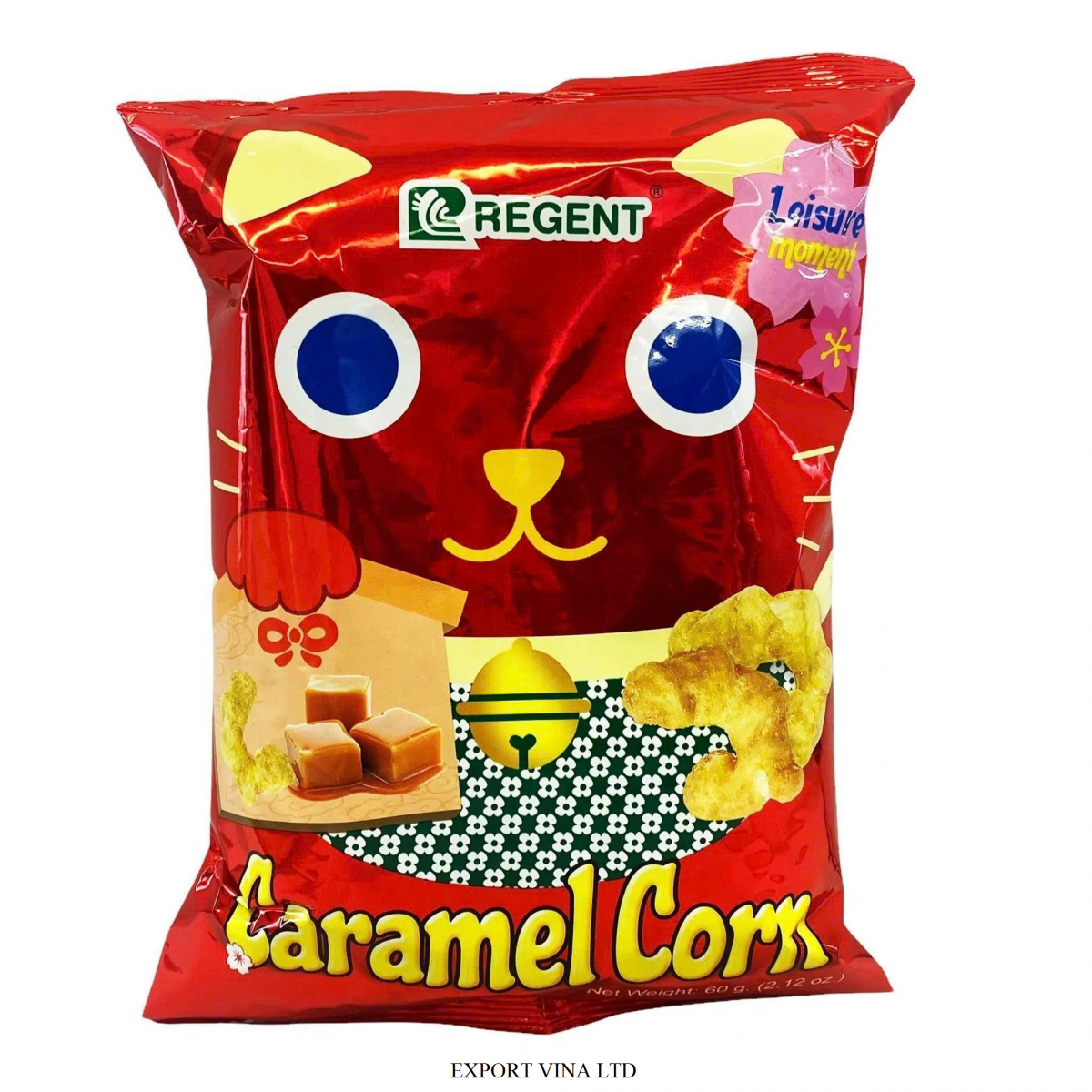 Regent Caramel Corn Snack 100g 
