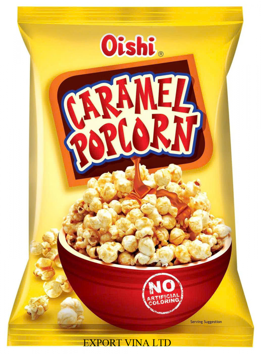 Oishi Snack Caramel Popcorn 100g