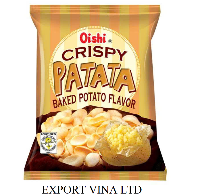 Oishi Snack Crispy Patata Baked Potato Flavor 100g