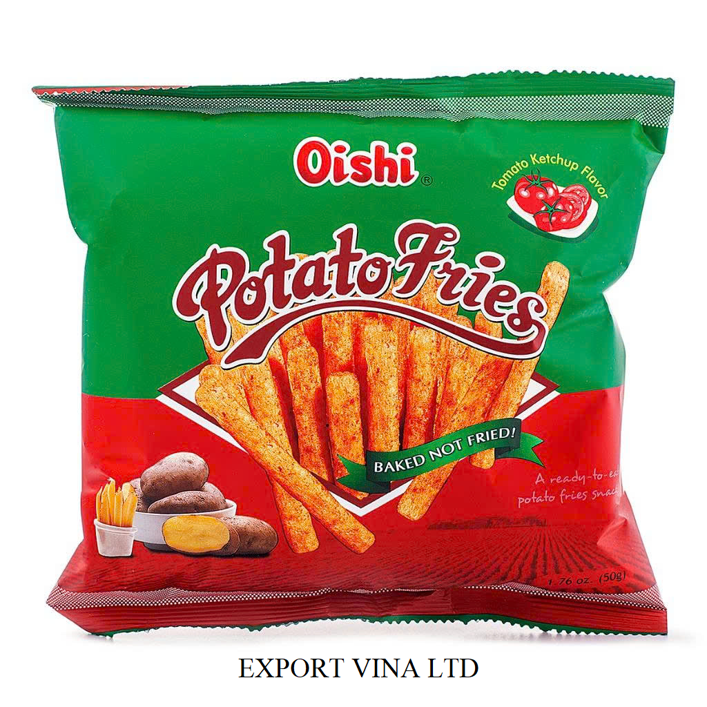 Oishi Snack Potato Fries Tomato Ketchup
