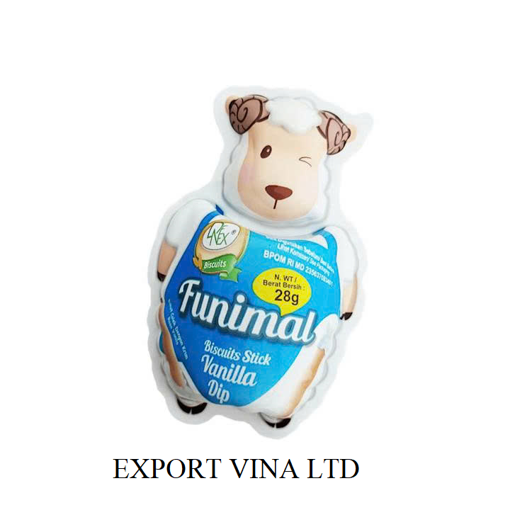  Denex Funimal Sheep Biscuit Stick Vanilla 30g