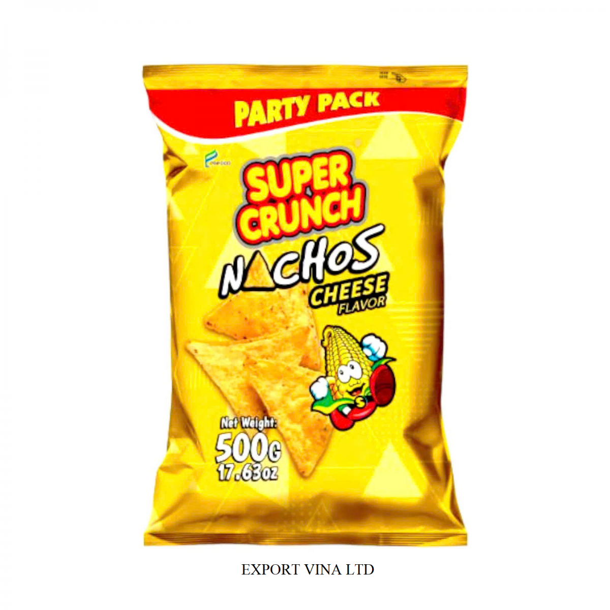  Prifood Super Crunch Nachos Cheese Flavor 48g