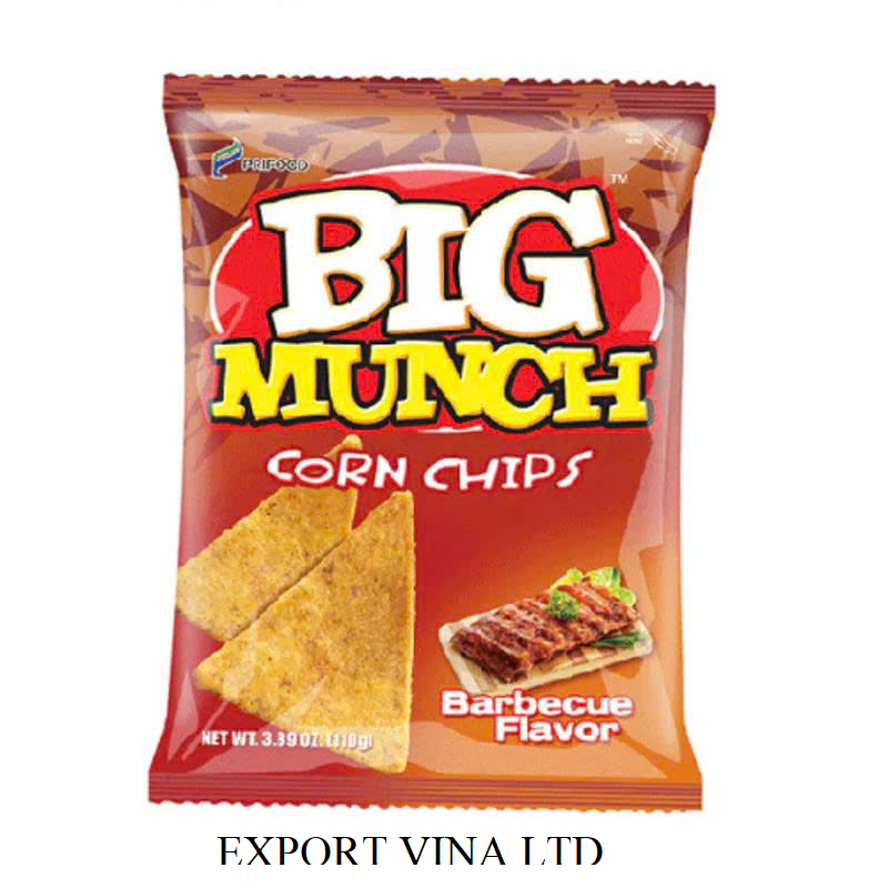 Prifood Big Munchs Cornchips BBQ 120g
