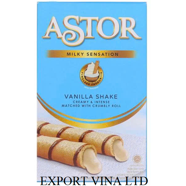 Astor Double Wafer Vanilla Stick 40g