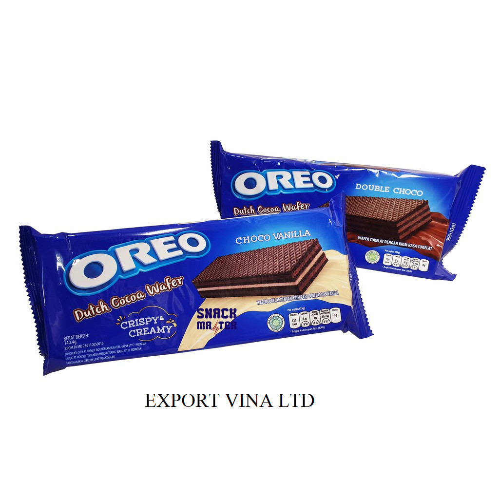  Oreos Wafer Double Choco And Vanilla 117gr