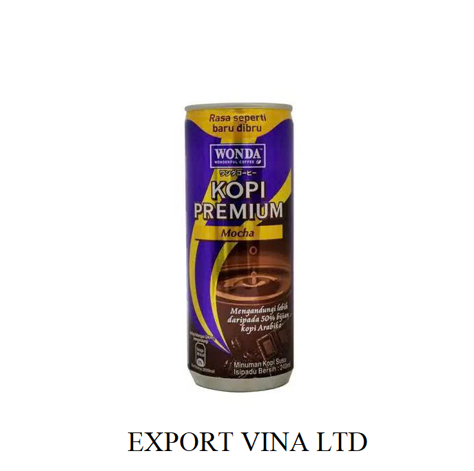 Wonda Mocha Coffee Can 240mL