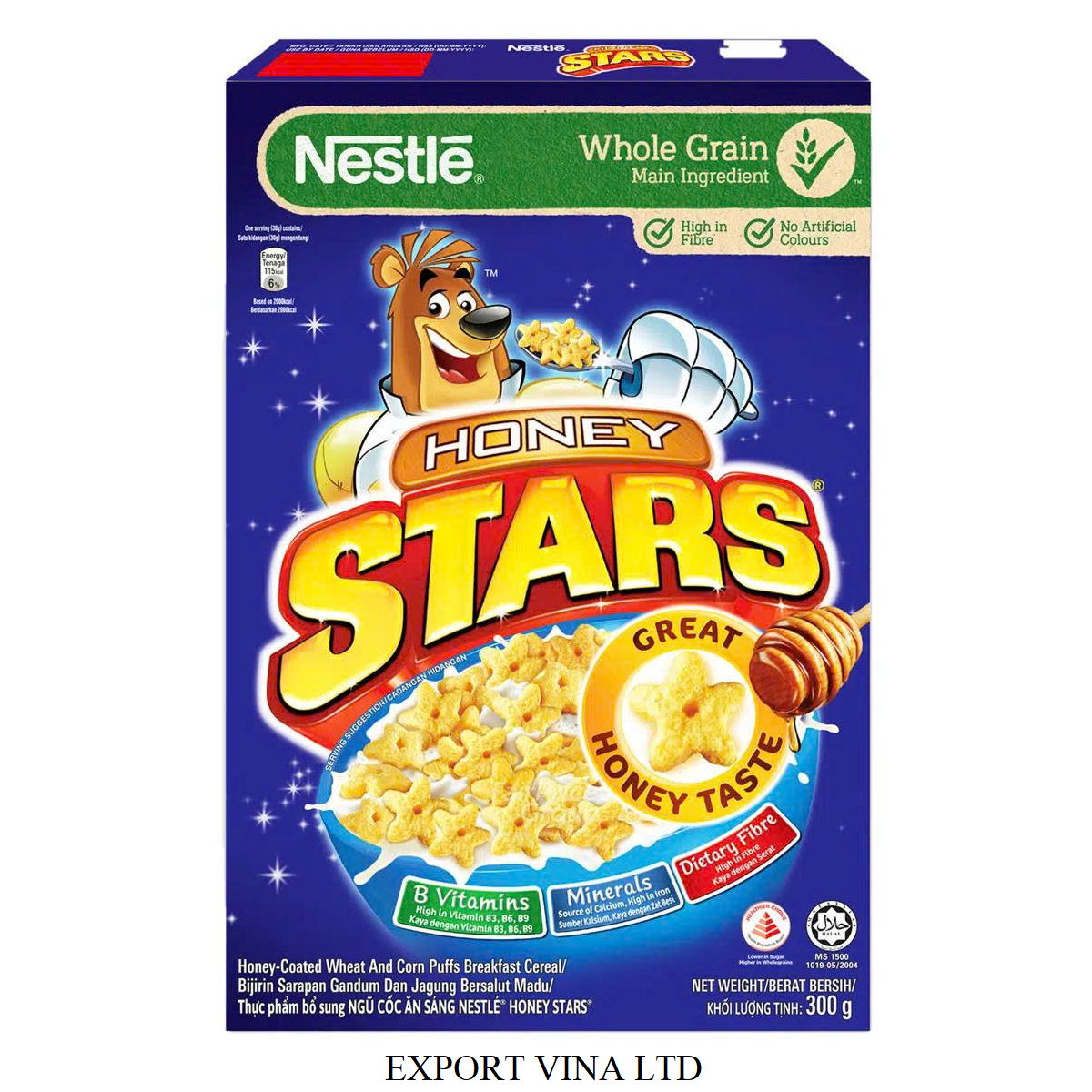 Honey Stars Breakfast Cereal 300g