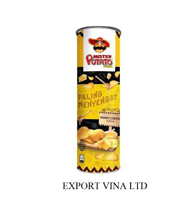 Mr Potato Snack Honey Cheese Flavor 145g