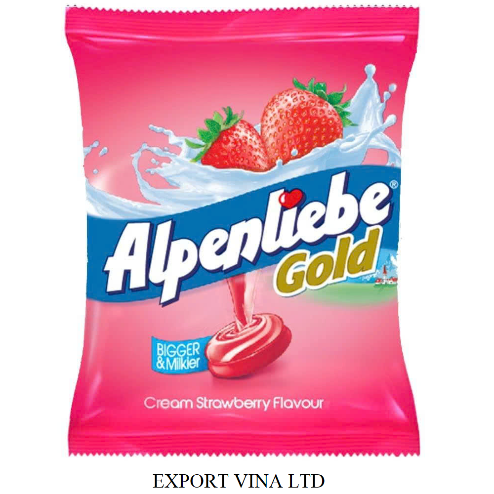Alpenliebe Strawberry Candy 120g