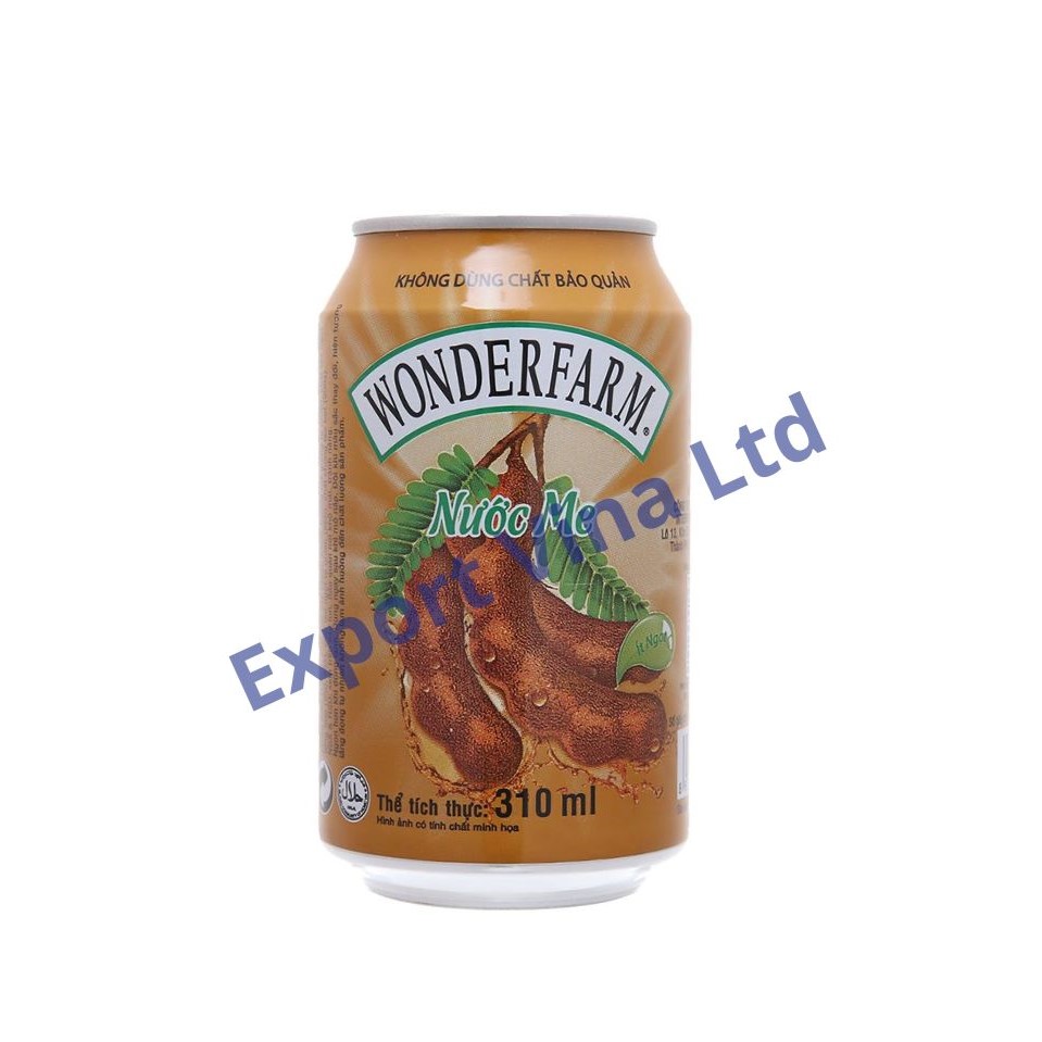 WONDERFARM Tamarind Drink 310ml – 24 Cans × 310ml