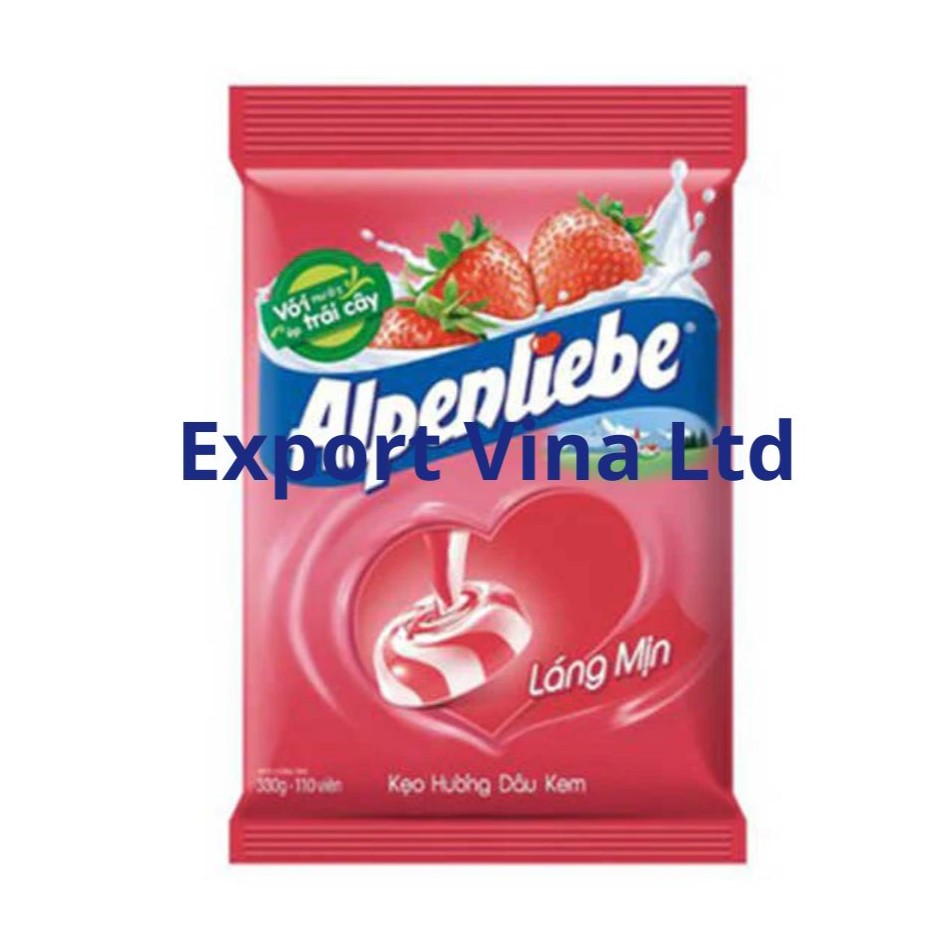 Alpenliebe Strawberry Flavor Hard Candy 115g x 45