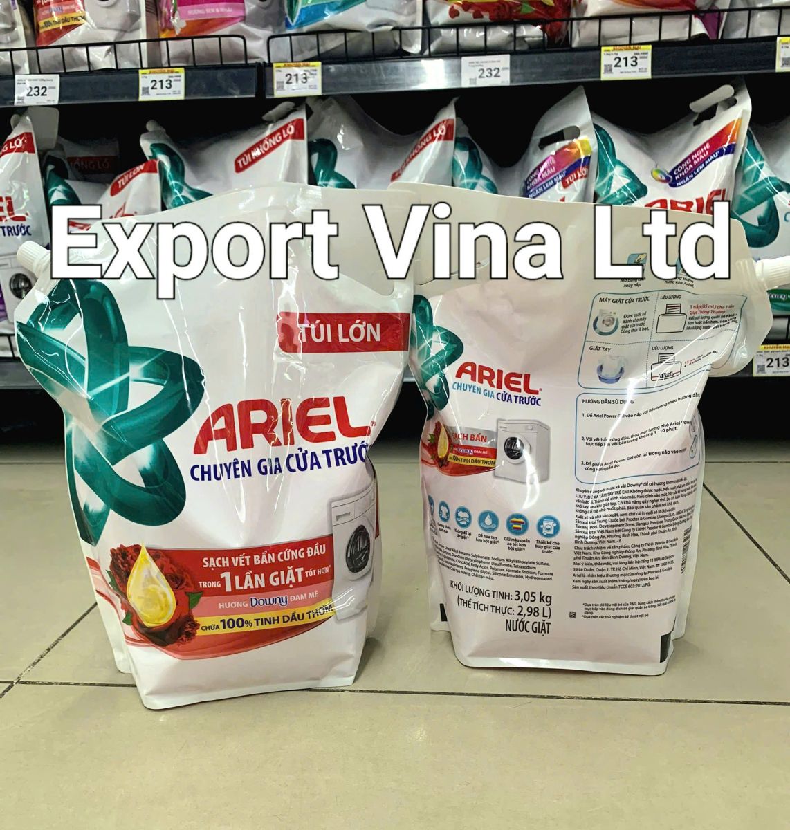 Ariel Liquid Detergent Downy Passion 3.05kg 