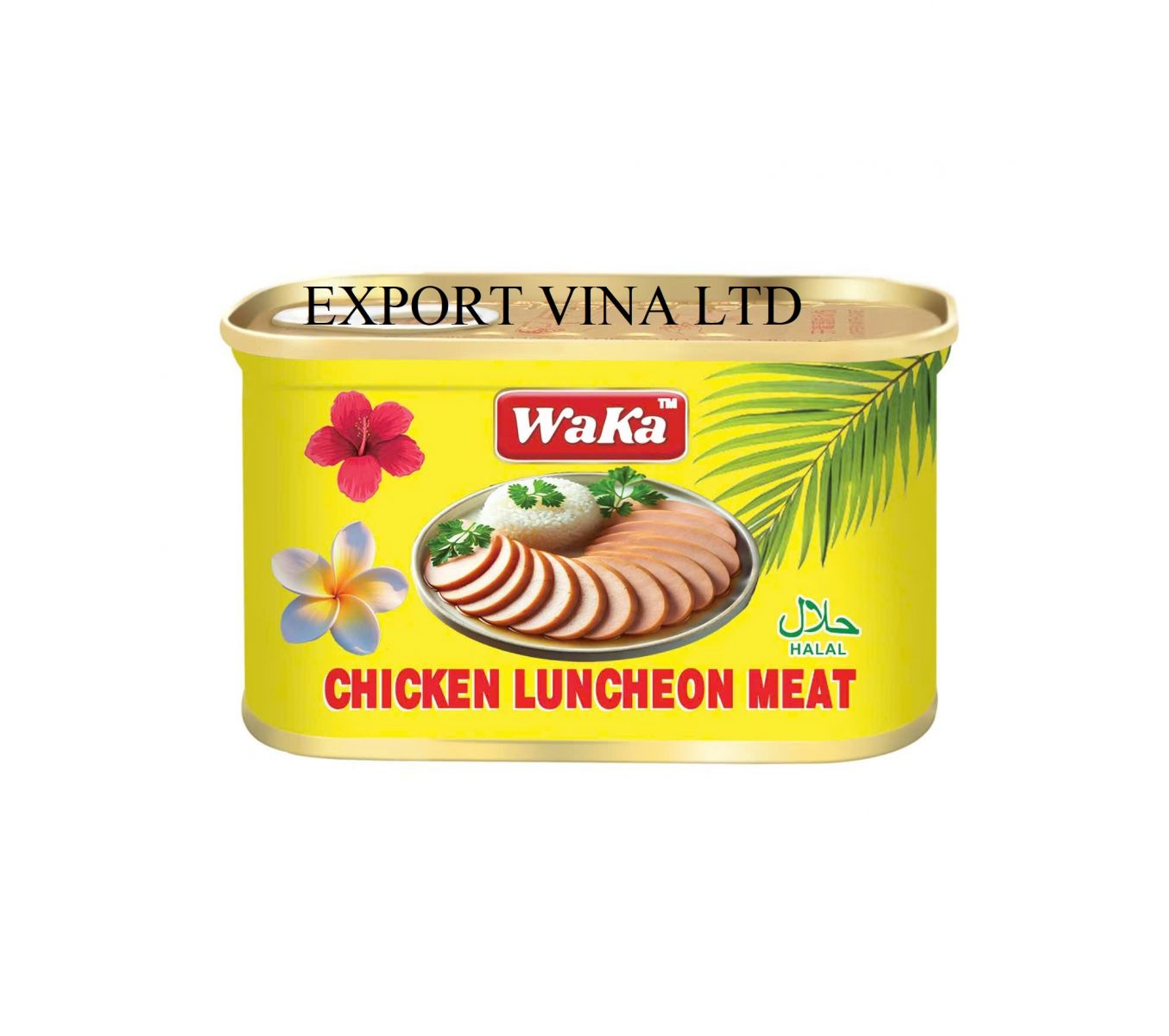 Waka Chicken Luncheon Meat 198g x 48