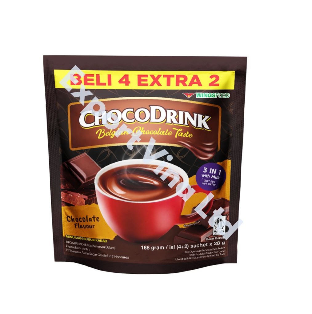 ChocoDrink Belgian Chocolate Taste 168g
