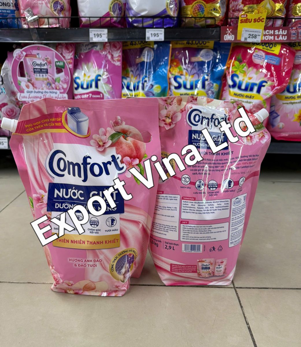 Comfort Multi-Purpose Laundry Detergent Natural Cherry and Peach Scent 3kg