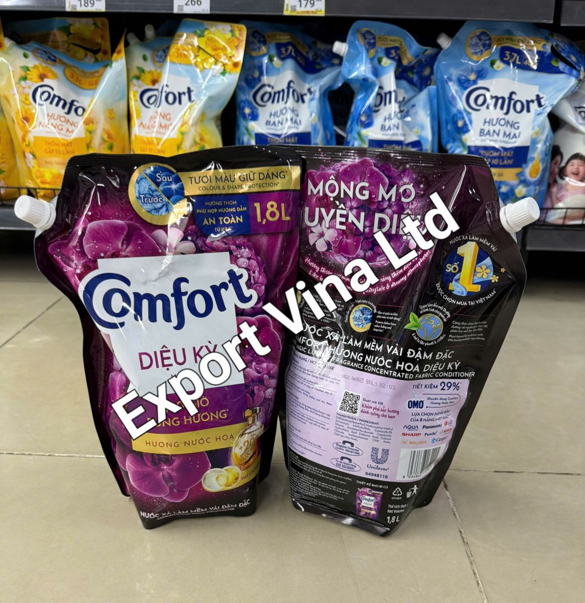 Comfort Fabric Softener Magic Luxury Fragrance 1.8 L