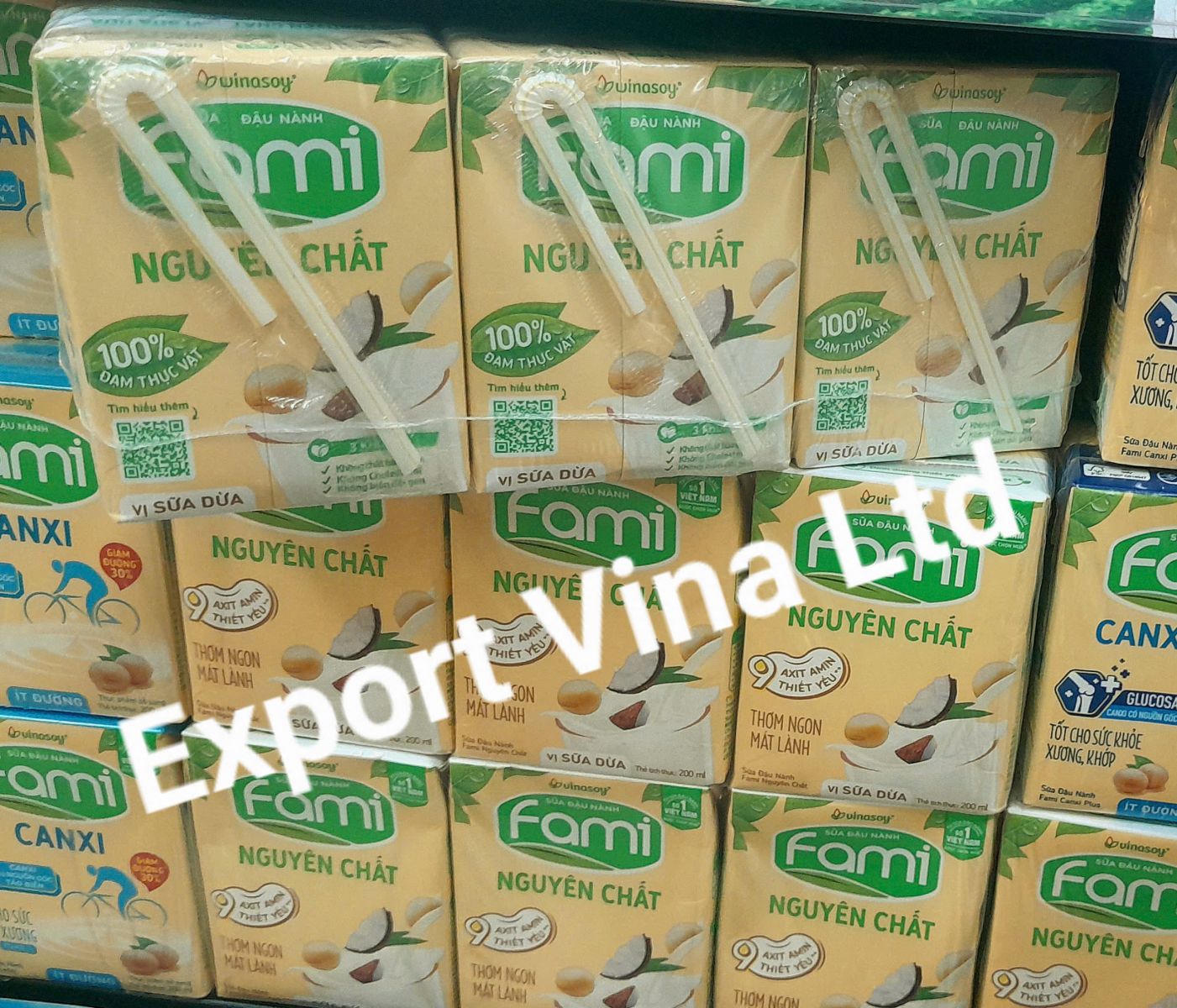 Fami Coconut Milk Soy Milk 200ml x 6 boxes