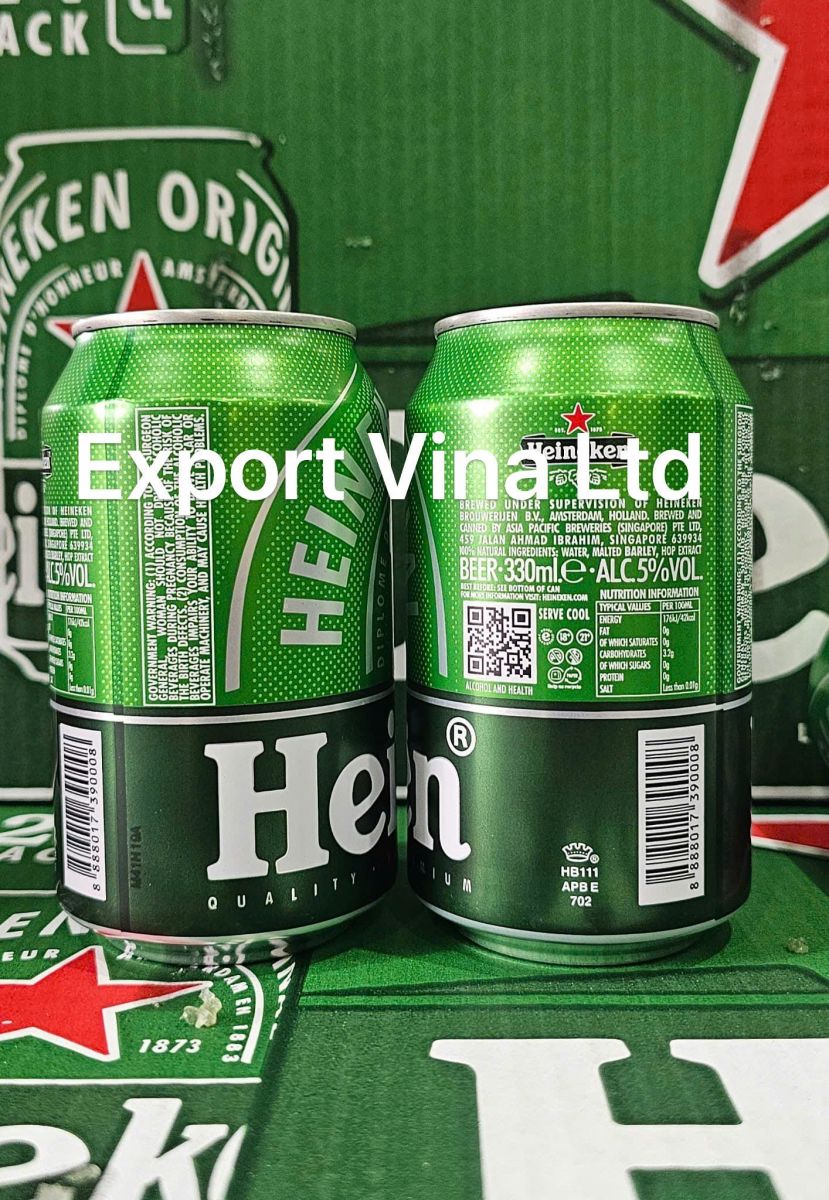 Heineken Beer Can 330ml x 24 cans