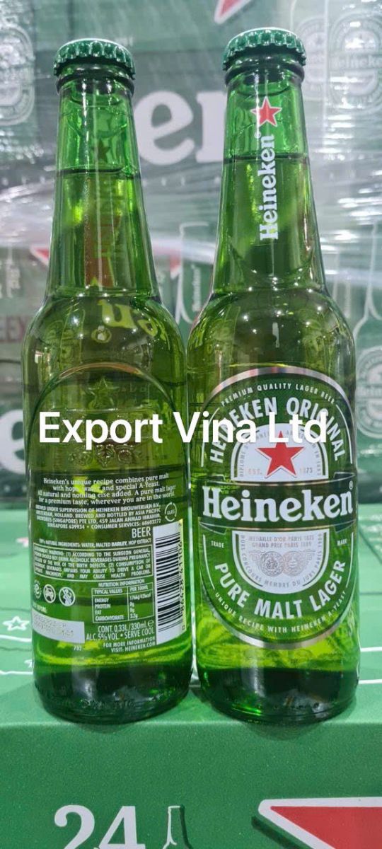 Heineken Beer Bottle 330ml x 