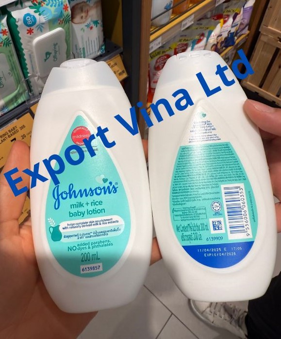 Johnson's Milk and Rice Body Lotion 200ml