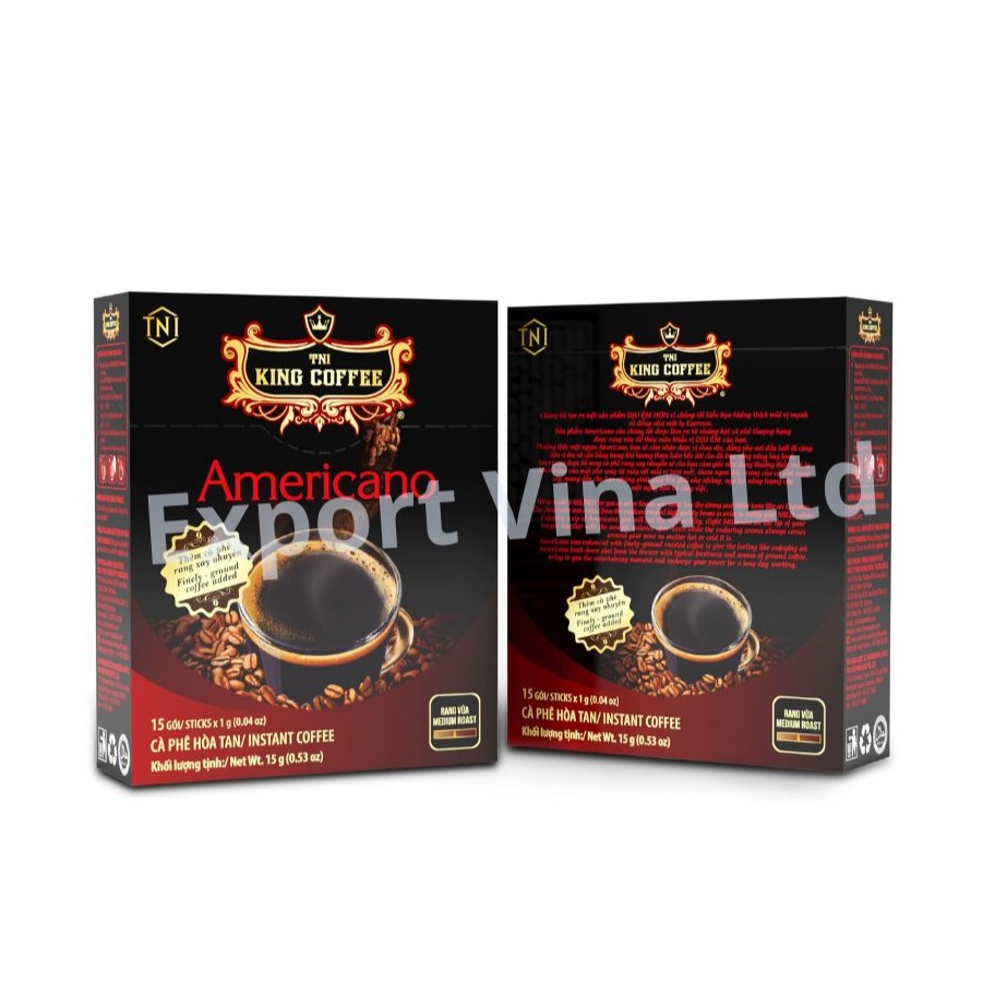 King Coffee Americano 1g x 15 sticks 