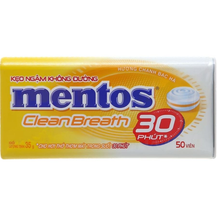 Mentos Pure Fresh lime 35g* 6 * 12 boxes
