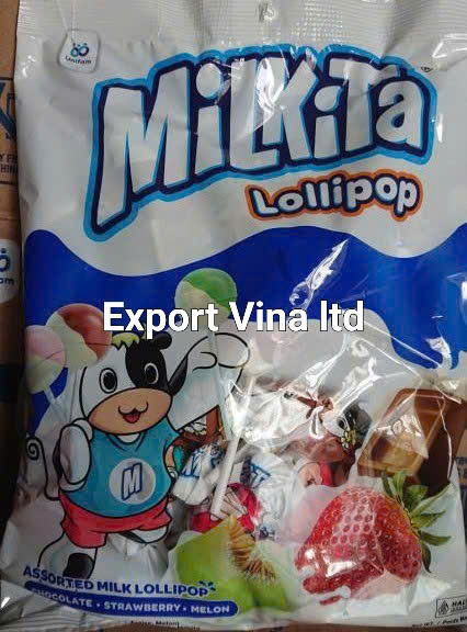 MILKITA Lollipop Assorted 6x30x9gr